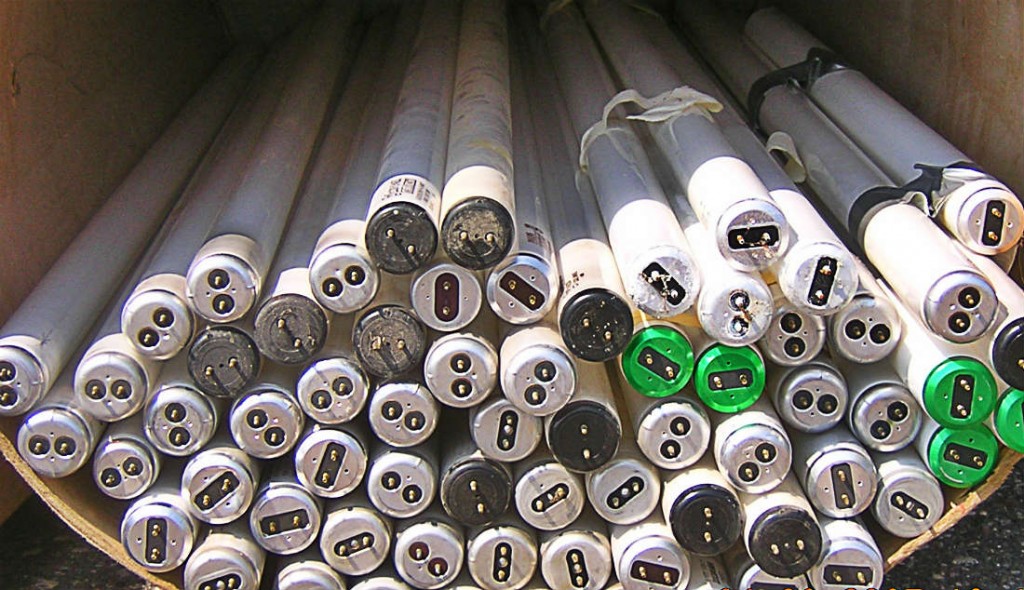 Reciclagem de lâmpadas fluorescentes